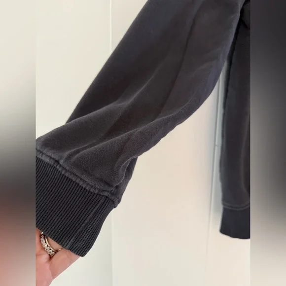 H&M Rolling Stones Dark Grey Sweatshirt, fits S/M. - Picture 5 of 11